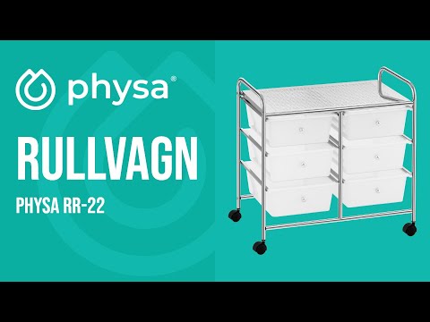 video - Rullvagn - 6 lådor