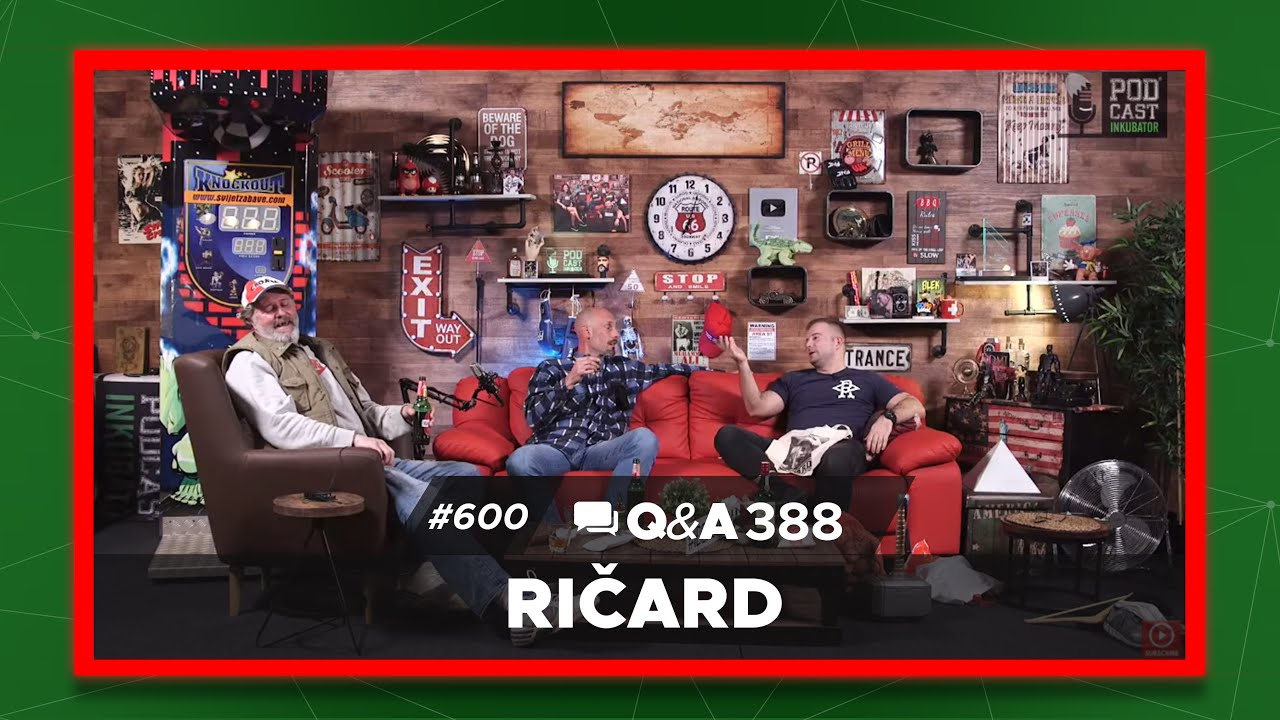 Podcast Inkubator #600 Q&A 388 - Ričard