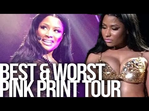 Best & Worst Nicki Minaj PINKPRINT Tour Costumes Video