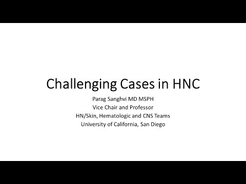 Topik Bonus 2 - Kasus-kasus Menantang pada Kanker Kepala dan Leher