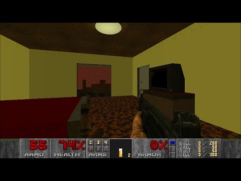 Creepy Doom WADs - The Hotel  Lost Contact  Beta Demo v1.wad (The Hotel - Lost Contact)