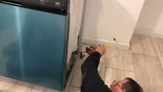 How to install a new Frigidaire dishwasher