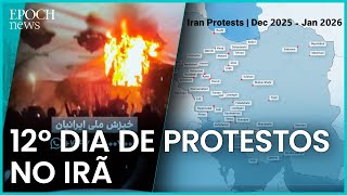 Protestos no Irã atingem 28 províncias, crise econômica exacerba manifestações e conflitos aumentam