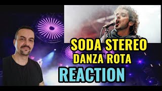 Soda Stereo - Danza Rota (Gira Me Verás Volver) REACTION