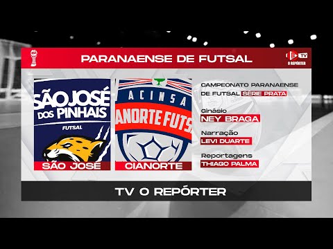 São José dos Pinhais x Cianorte (Paranaense de Futsal Série Prata)