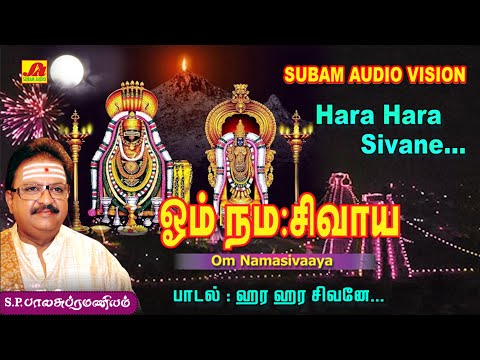 ஹர ஹர சிவனே பாடல் | Hara hara sivanae Song | subamAudioVision #shivansongs #devotionalsong #spbsongs