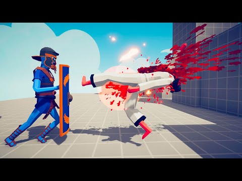 2 EVERY GOD NINJA + TAEKWONDO vs EVERY UNIT| TABS Totally Accurate Battle Simulator