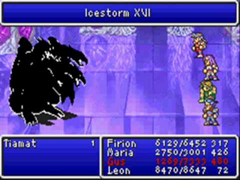 Final Fantasy II (GBA) Boss 21: Tiamat