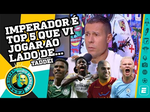 Adriano x Haaland, Vini Jr. x Estêvão e MAIS: Taddei não 'pipoca' e fala tudo | MunDu Meneses