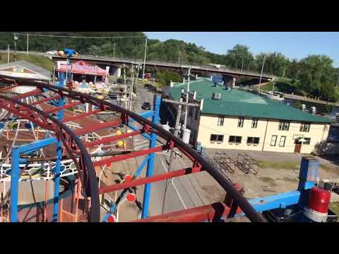 On-ride point of view of Galaxi
