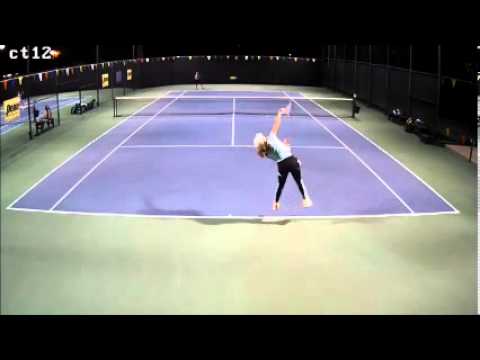 Isabella Playing Tennis To Queen