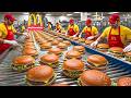 How McDonald S BURGERS Are Made Industrial Process