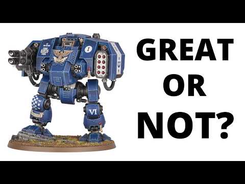 Ballistus Dreadnought - Strong or Not? Full Datasheet Review from Codex Space Marines