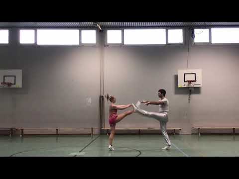 Tobias BLUDAU - Michelle Uhl Germany 2nd place