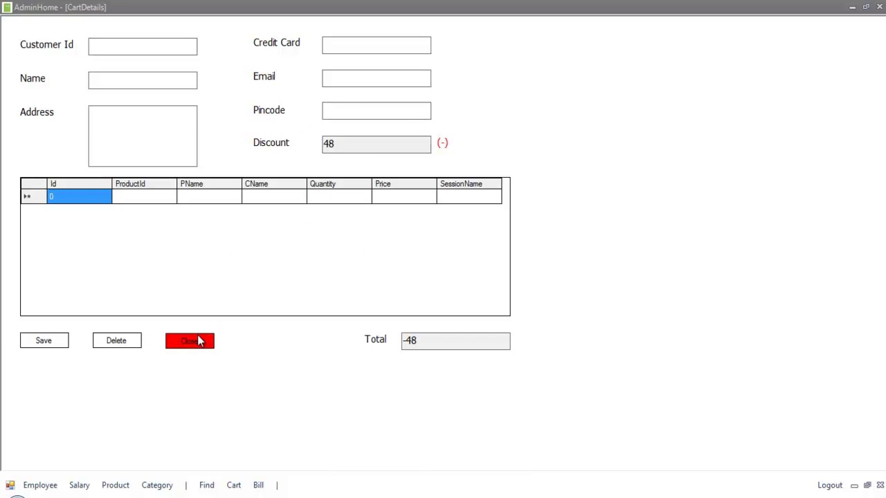 Employee Management System | Student Projects