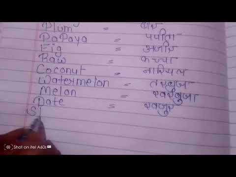 Hello hello guys fruits name fruits name 20 