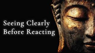 Seeing Clearly Before Reacting — Buddhist Wisdom