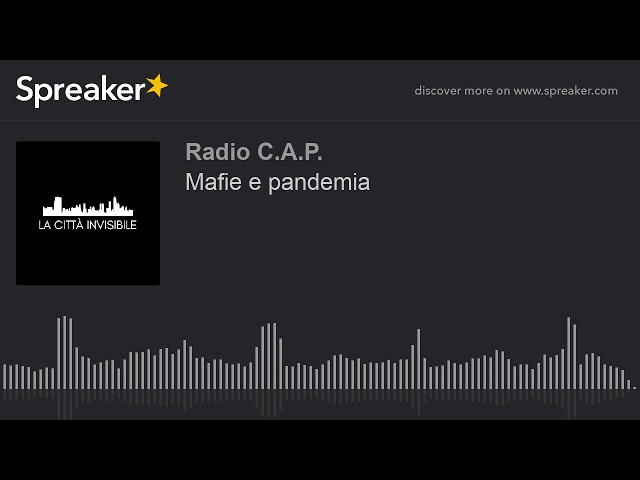 Vídeo relacionado con Mafie e pandemia: Il Covid-19 verrà sconfitto, la criminalità organizzata no (MOLECOLE. Uno sguardo sul presente) (Italian Edition)