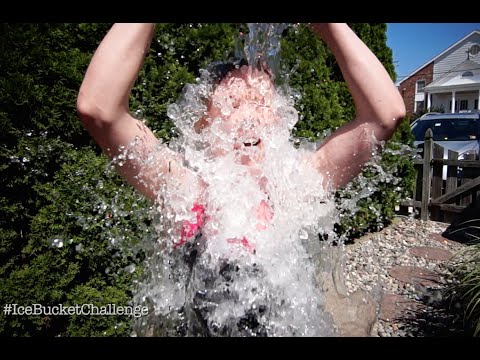 Halley O'Brien takes the ALS #IceBucketChallenge