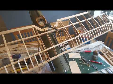 Building the Flair SE5A Upper wings