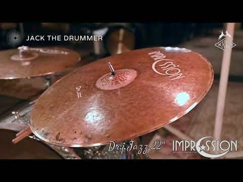 Impression Dry Jazz ride 22", 2250 gr