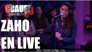 Zaho - Tourner La Page - Live - C&#39;Cauet sur NRJ