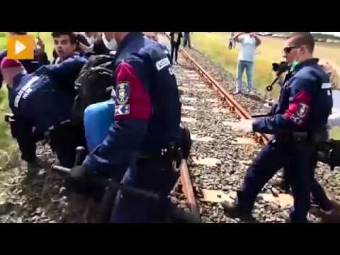 Summary of events at Röszke with drone videos, September 2015