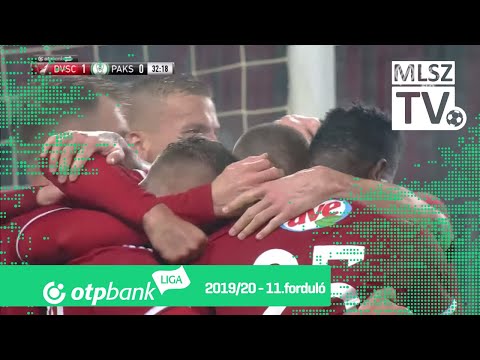 Kusnyir Erik gólja a DVSC – Paksi FC mérkőzésen