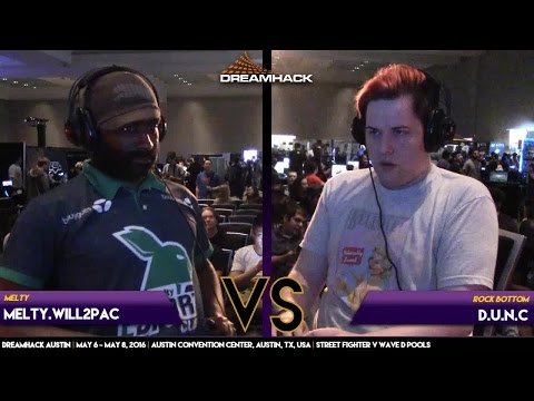 #DHATX16 #SFV P31 WQUAL - melty.will2pac (LAU) vs D.U.N.C. (FAN)