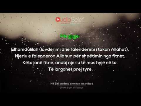 Në Siri ka fitne dhe nuk ka xhihad – Shejkh Feuzan