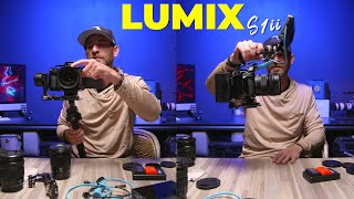Lumix S1ii Hand Held + Gimbal Setup