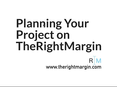 Starting a new project in TheRightMargin