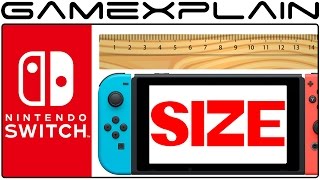 How Small is the Nintendo Switch? Tons of Size Comparisons! (Wii U GamePad, 3DS, NES, & More!)