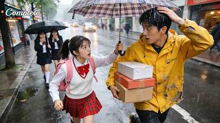 Salvo chica q le dio paraguas,todos odian al pobre repartidor.¡Es prueba de amor del CEO!Desto giro!