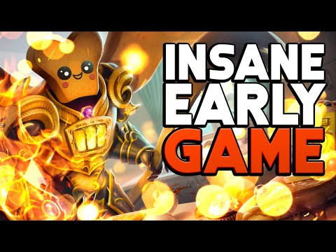 6 KILLS IN 3 MINUTES!? HIS EARLY GAME IS INSANE! - Smite