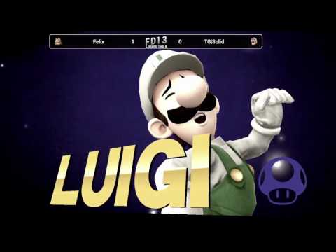 FD13 Losers Top 8 - Felix (Fox) vs TG|Solid (Luigi)