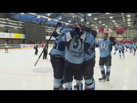 Last goal! PSC SAKHALIN - NIKKO ICEBUCKS 2:1. Aleksei Tkachuk (Aleksei Eremin)