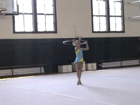 Anya Voznyuk's Hoop routine. Level 5