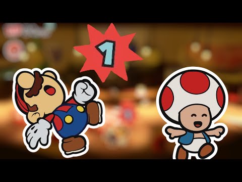 Paper Mario dies saving a toad (PMTOK)