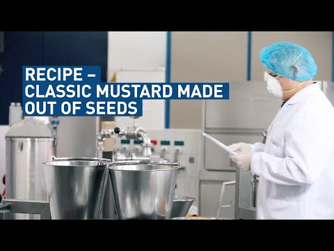 How to Produce Mustard | FrymaKoruma Mustard Line | Wet Milling & Removal of Air