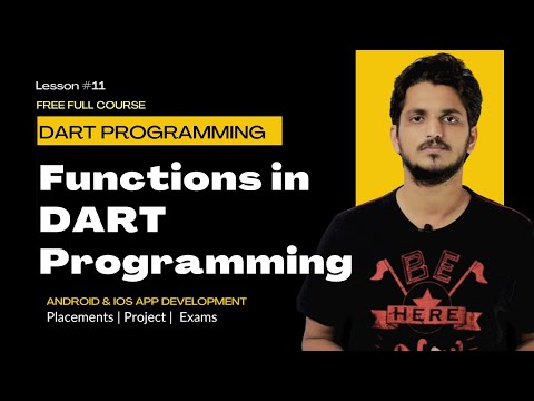 Functions in DART Programming || Lesson 11 || DART Programming ||