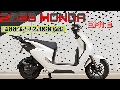 Thumbnail for 2023 Honda EM1 e electric scooter, an elegant electric scooter.#honda#yamaha#ktm#aprillia#benelli by Honda EM1 e: