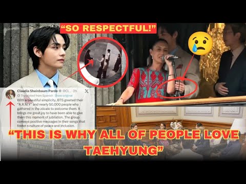 &ldquo;Everyone Noticed What V Did for Mexico&rsquo;s President&hellip; And Fans Can&rsquo;t Stop Talking About It&rdquo;