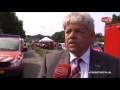 Interview Tjerk Bruinsma (burgemeester) over dijkoverstroming Alphen aan den Rijn