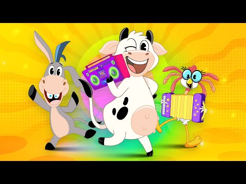 Lola Baila con su Cola 🐮 Y Más Canciones Infantiles para Bailar (30 Min) | La Vaca Lola