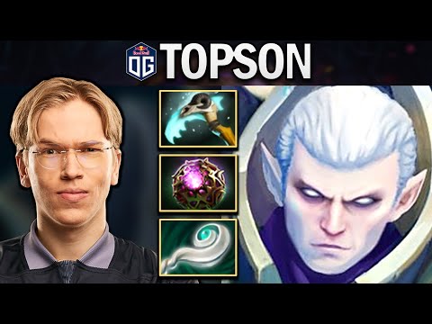 OG.TOPSON INVOKER WITH 800 XPM - DOTA 2 7.28 GAMEPLAY