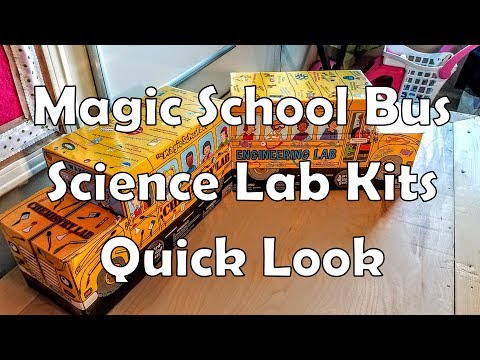 Quick look at The Magic School Bus Science Lab Kits