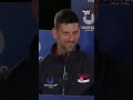Novak Djokovic stuns fellow tennis players by speaking Chinese at press conference #tennis #mandarin