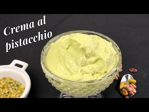 Crema di PISTACCHIO facile da preparare 💯SENZA COTTURA ,SENZA UOVA, SENZA BURRO Bastano  5 minuti!