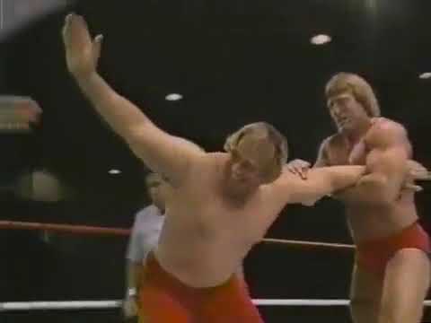 Paul Orndorff Junkyard Dog vs. Joe Mirto Mr. X - 1/7/1986 - WWF